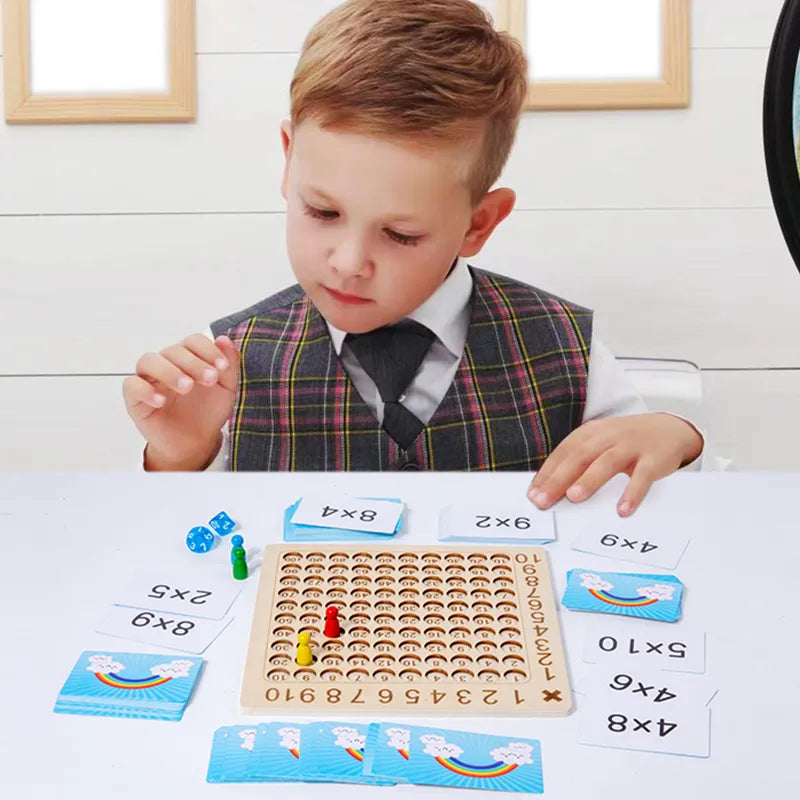 Montessori Multiplikation Brädspel